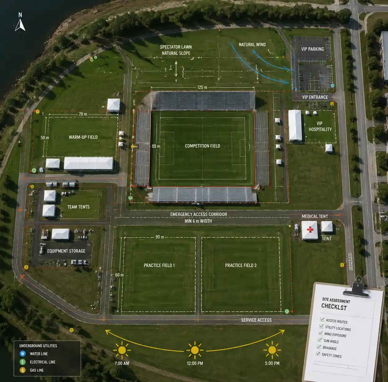 1-sports-tournament-site-assessment-master-layout