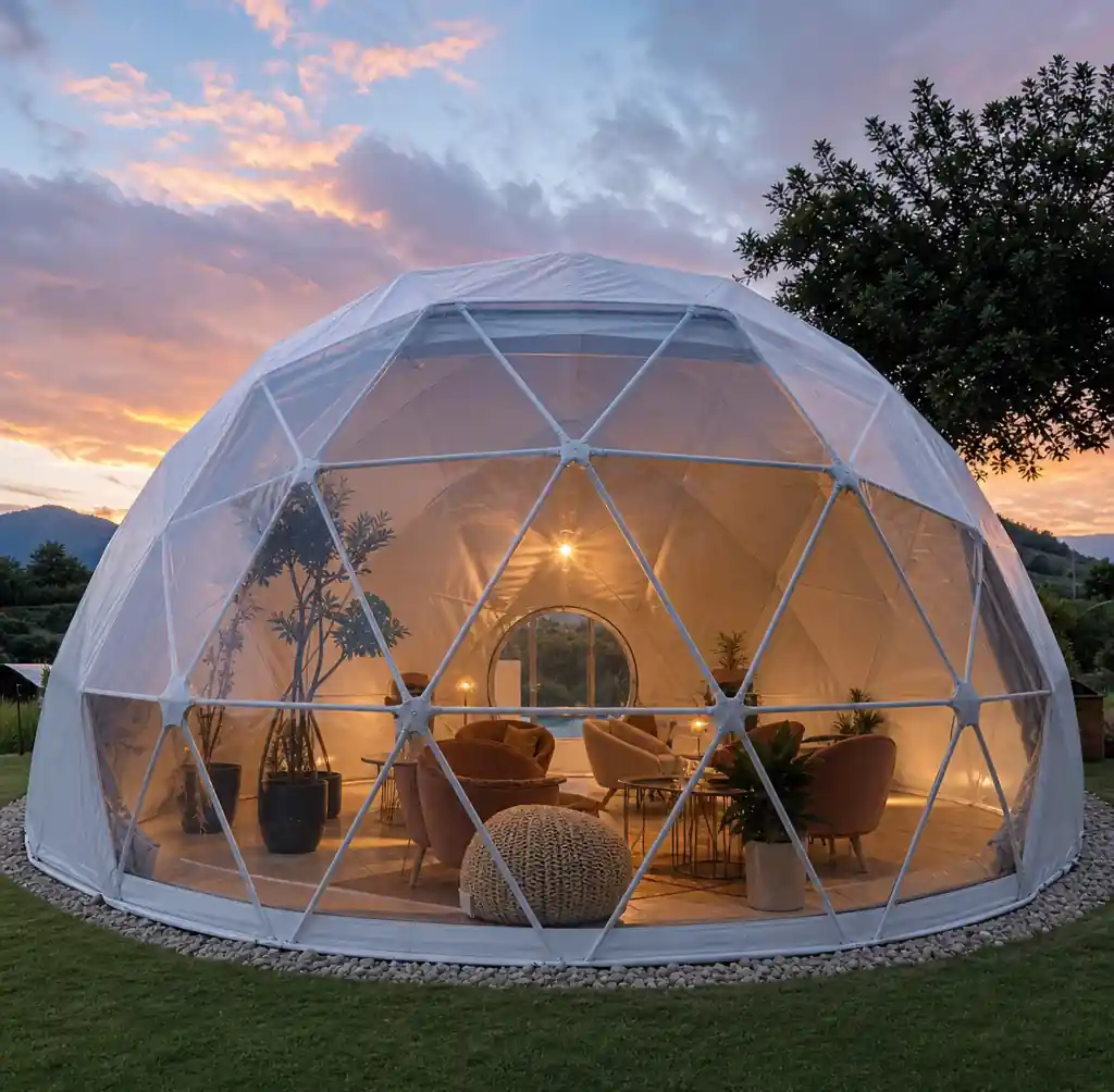 2-small-geodesic-dome-tent-glamping-vip-lounge