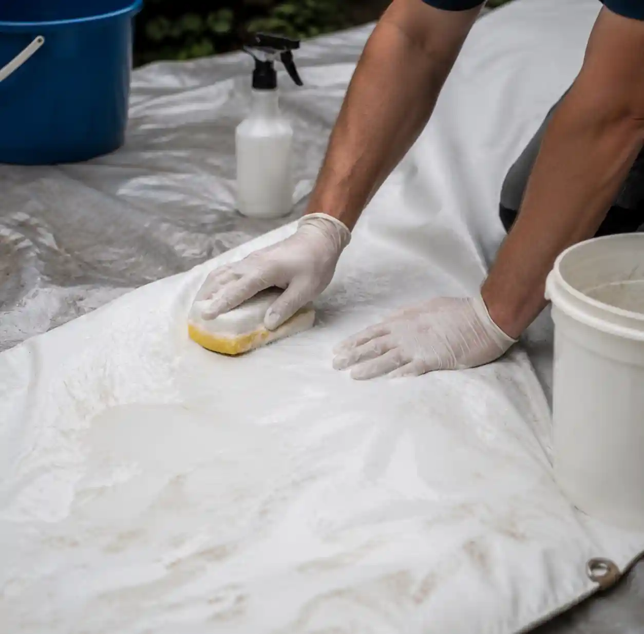 3-tent-cleaning-process-solution-application