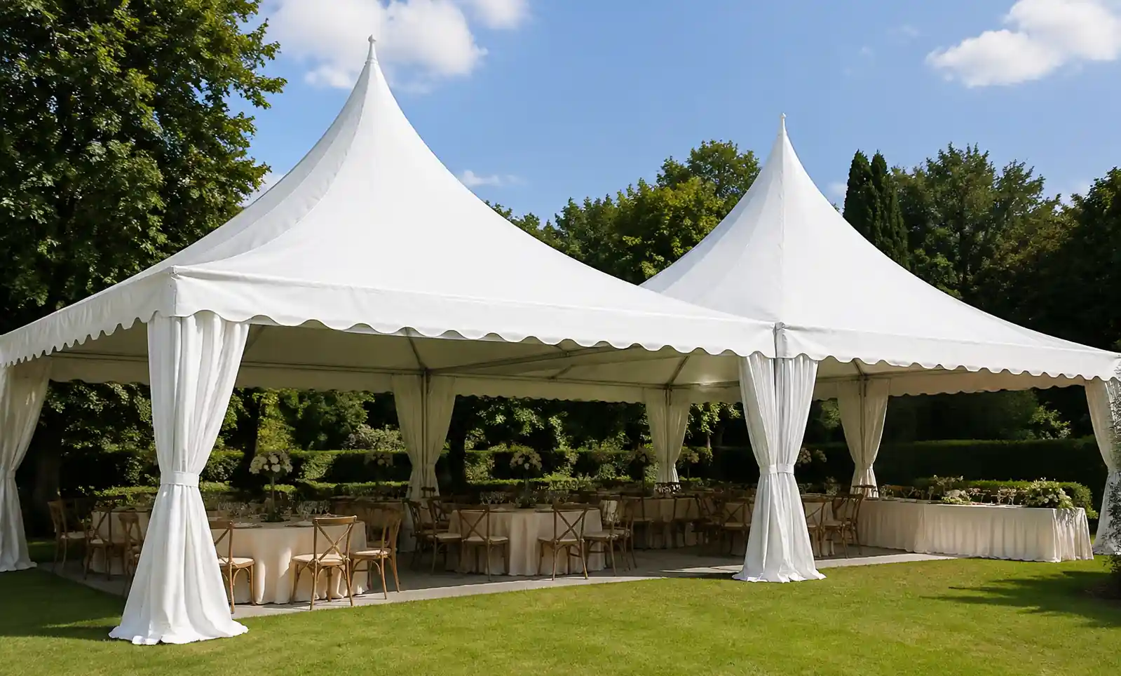 4-connected-multiple-pagoda-tents-garden