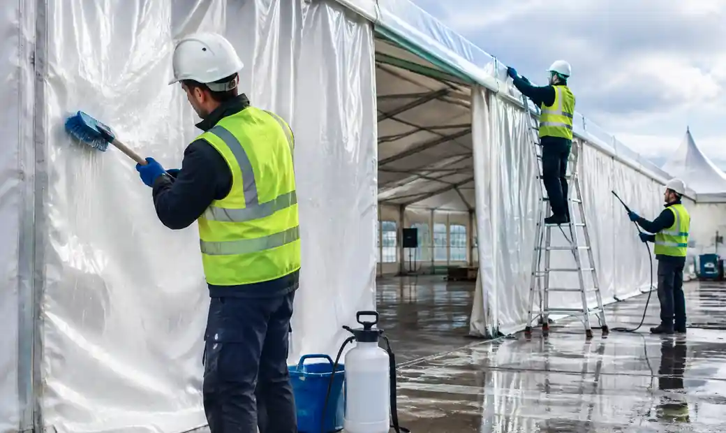 5-tent-fabric-cleaning-maintenance-process