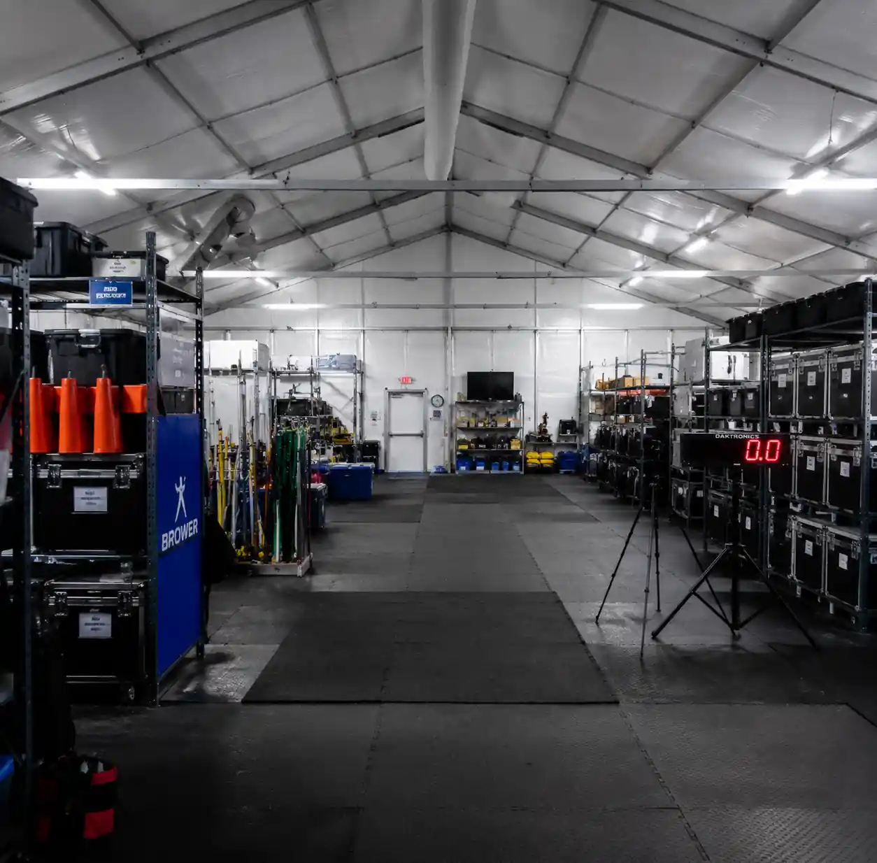 6-equipment-storage-operations-tent-organized-racking