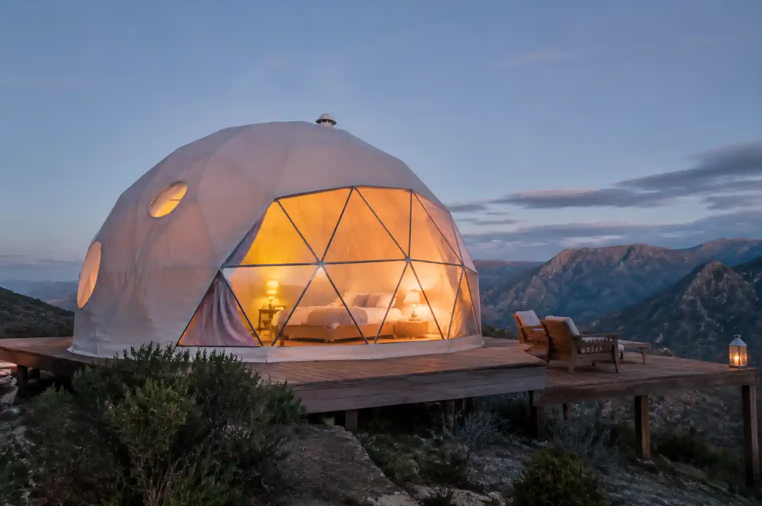 Glamping Dome Tent