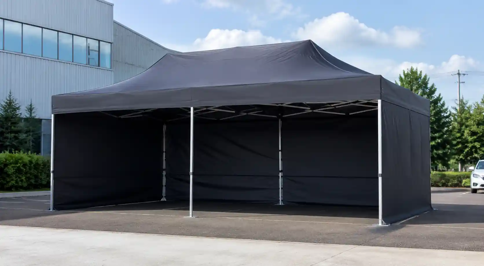 Professional brand roadshow tent activation