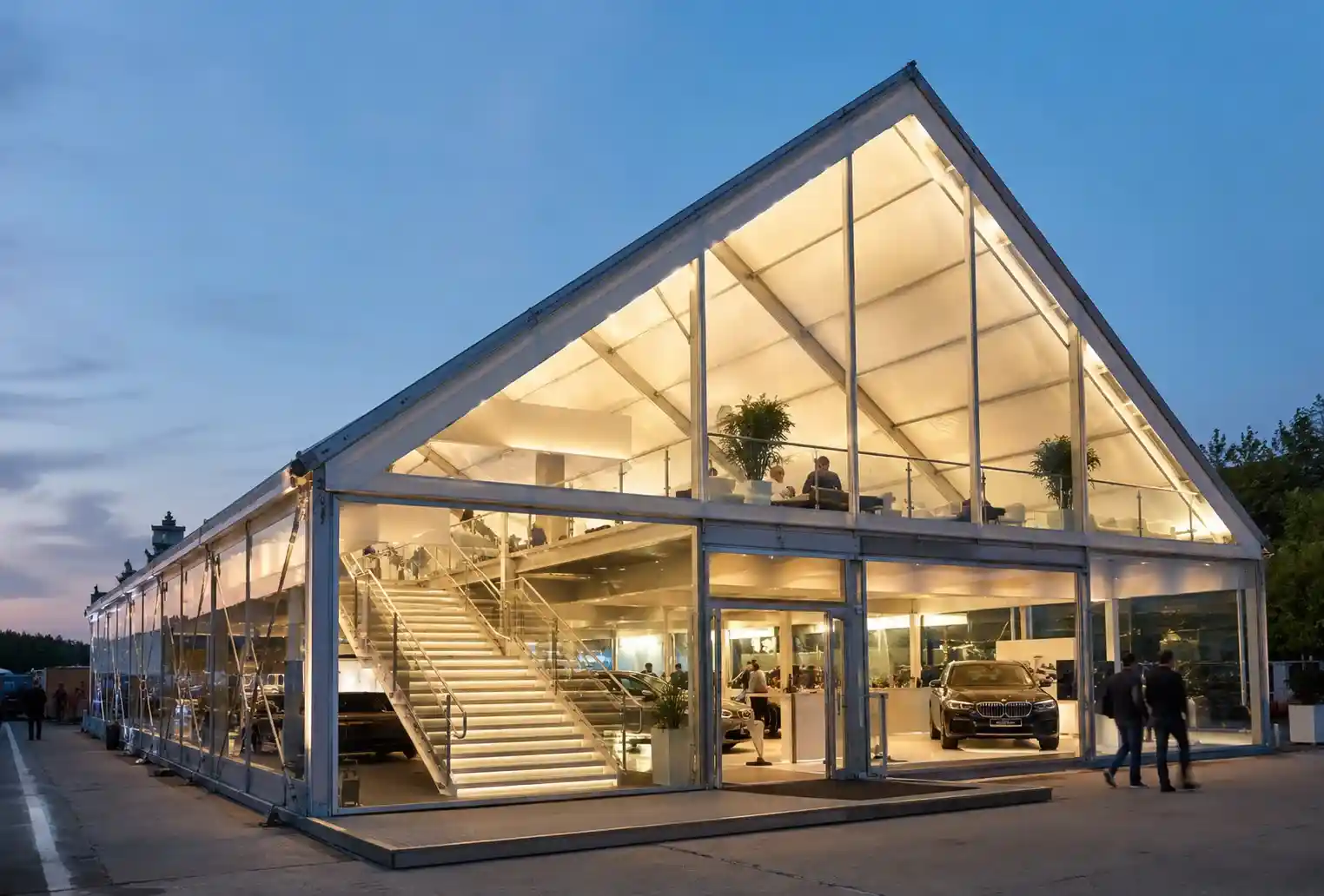 Multi-Story A-Frame Tent