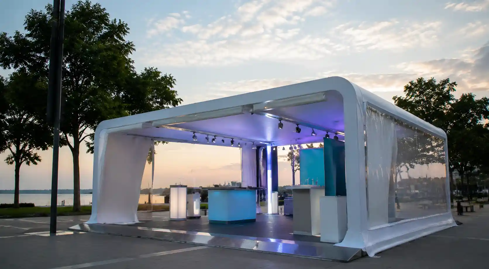 Product launch tour roadshow tent activation
