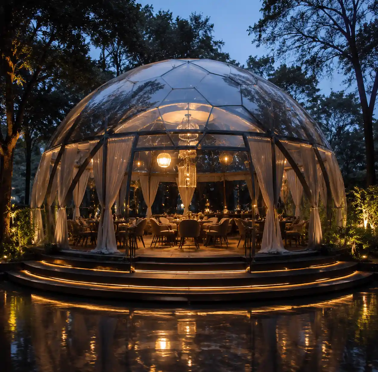 Restaurant Dome Tent
