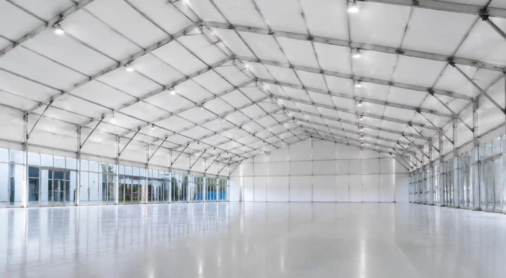 Trade show exhibition hall